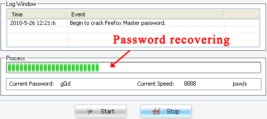 password recovering